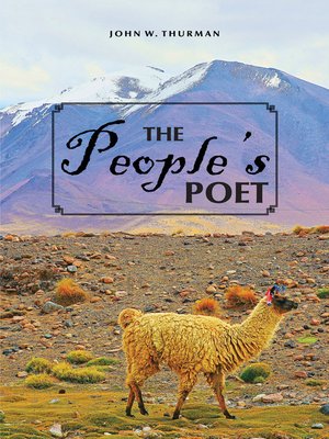 cover image of The People's Poet